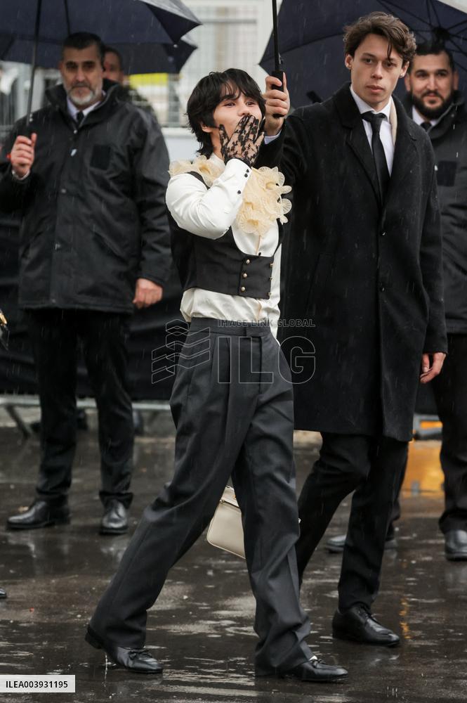 PFW - Valentino Haute Couture - Arrivals NB