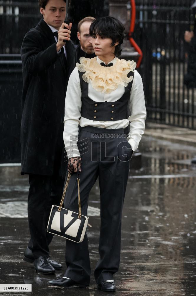 PFW - Valentino Haute Couture - Arrivals NB
