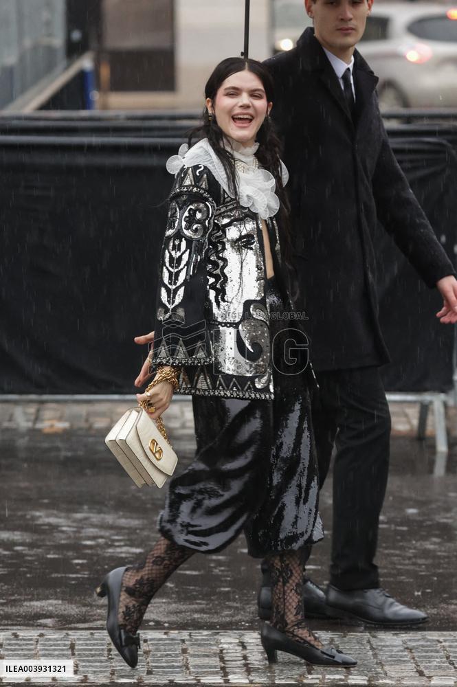 PFW - Valentino Haute Couture - Arrivals NB