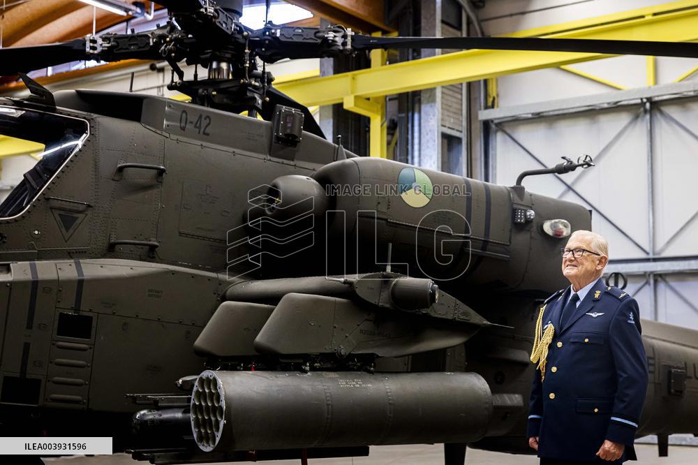 Pieter van Vollenhoven Working Visit To Gilze Rijen Air Base