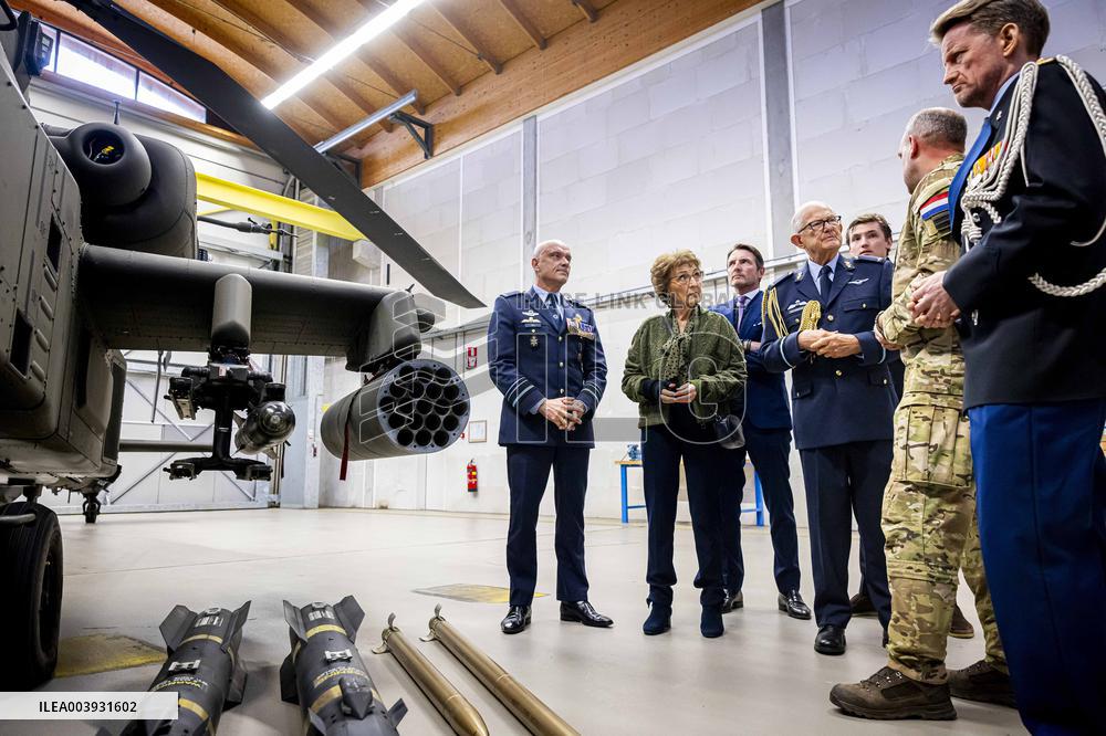 Pieter van Vollenhoven Working Visit To Gilze Rijen Air Base