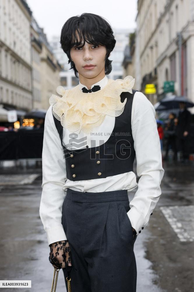 PFW - Valentino Arrivals
