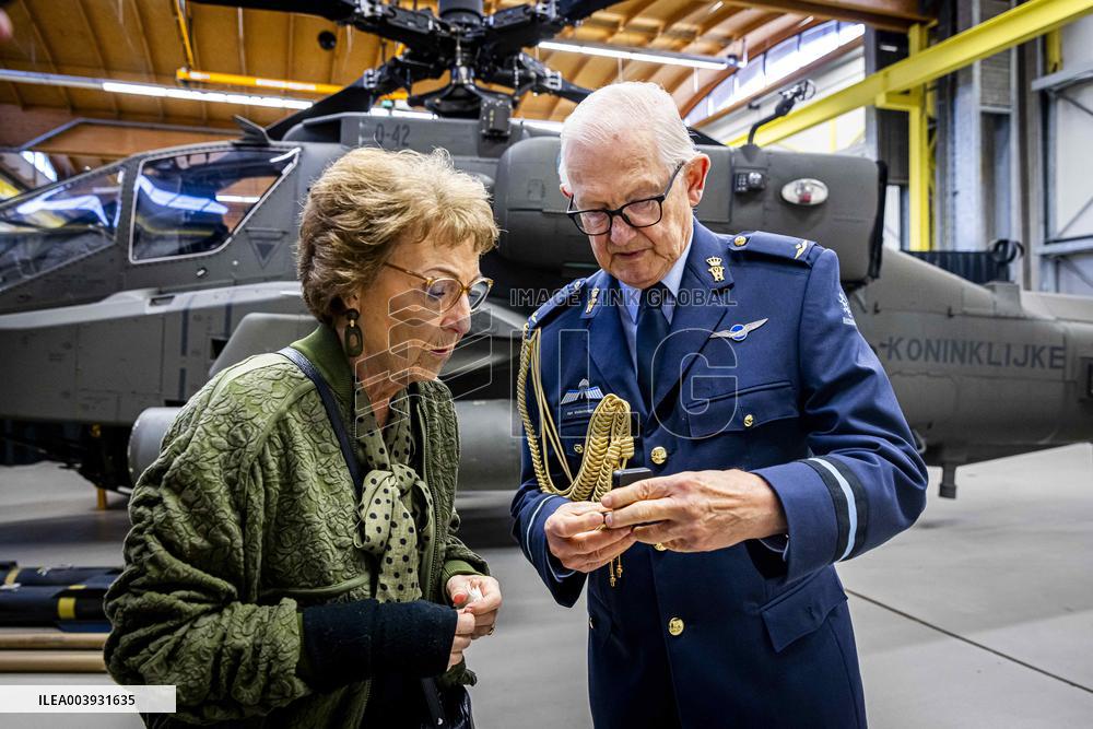 Pieter van Vollenhoven Working Visit To Gilze Rijen Air Base