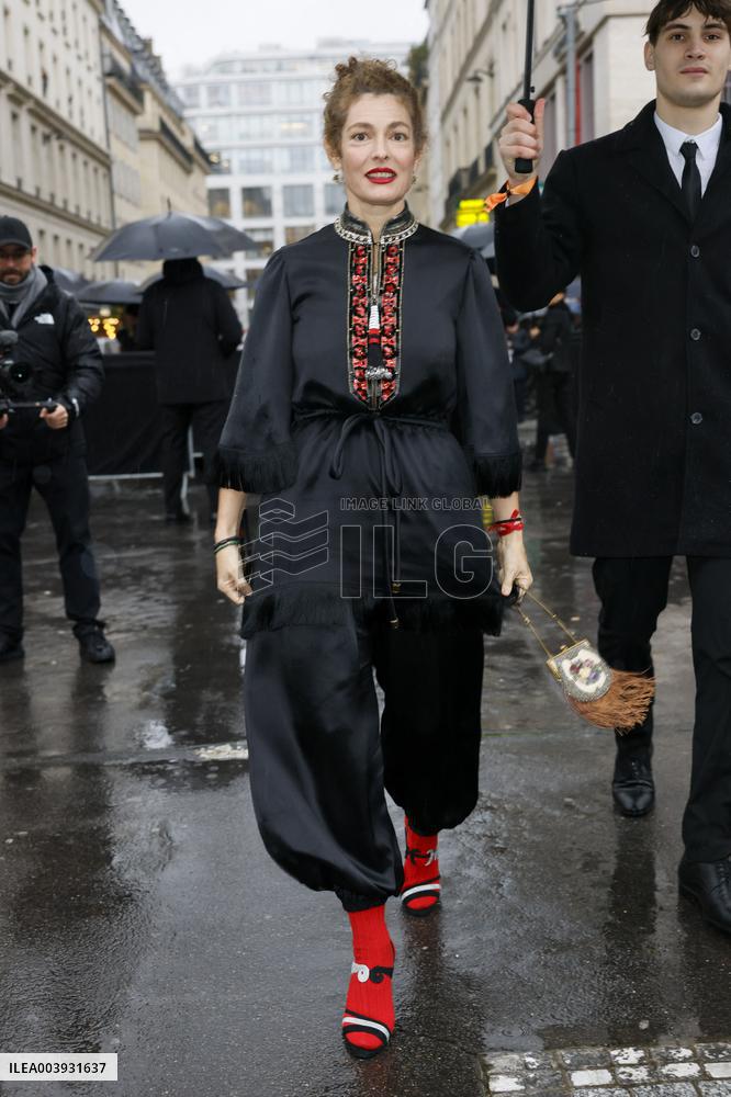 PFW - Valentino Arrivals