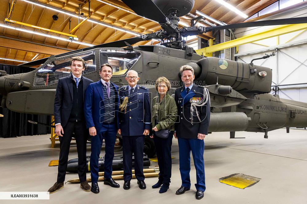 Pieter van Vollenhoven Working Visit To Gilze Rijen Air Base