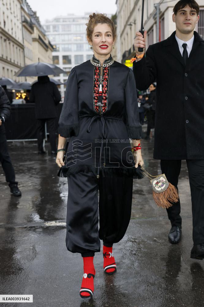 PFW - Valentino Arrivals