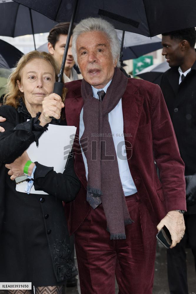 PFW - Valentino Arrivals