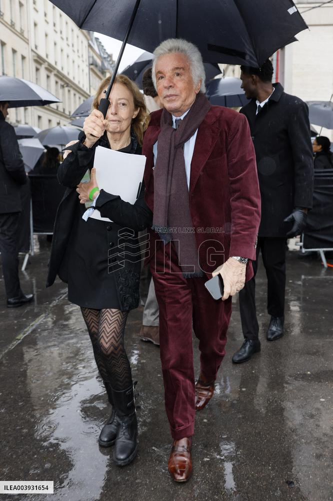 PFW - Valentino Arrivals