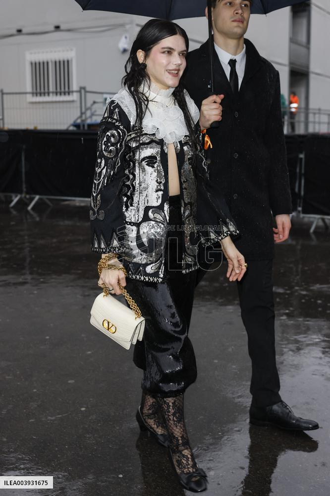 PFW - Valentino Arrivals