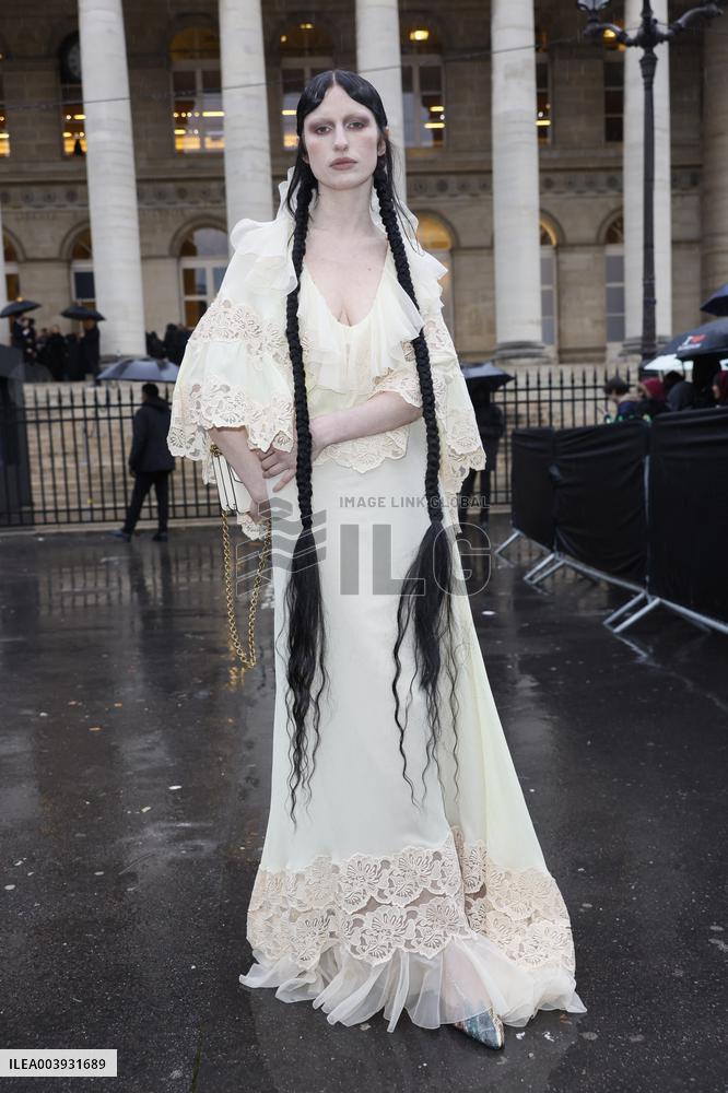 PFW - Valentino Arrivals