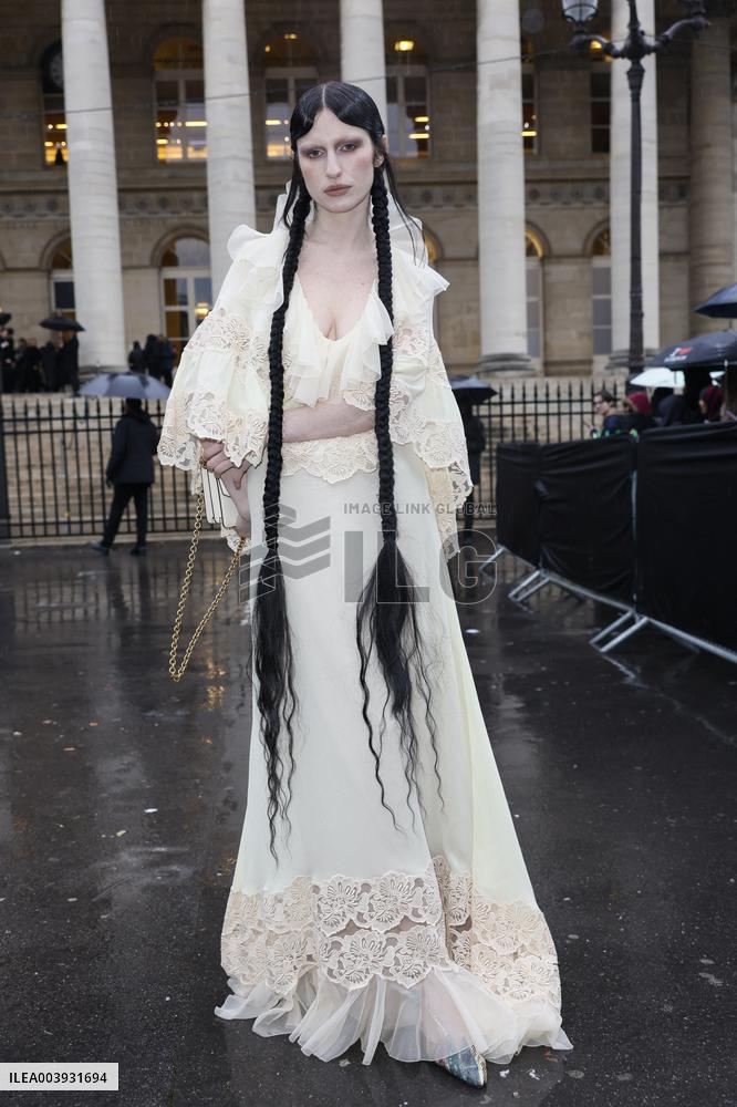 PFW - Valentino Arrivals