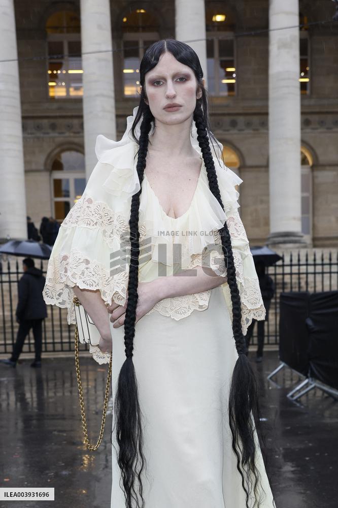 PFW - Valentino Arrivals