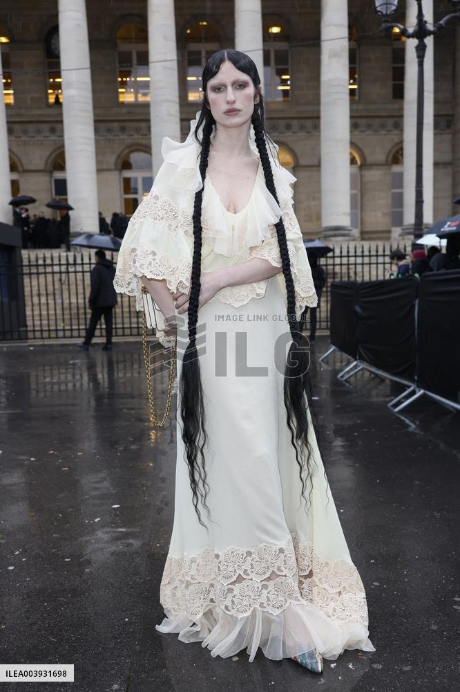 PFW - Valentino Arrivals