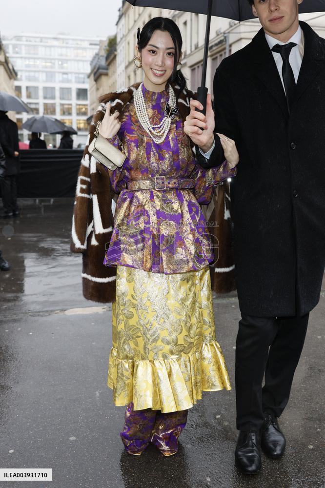 PFW - Valentino Arrivals