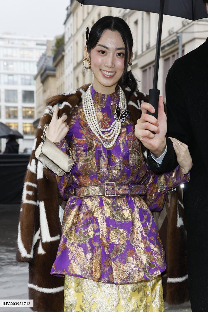 PFW - Valentino Arrivals