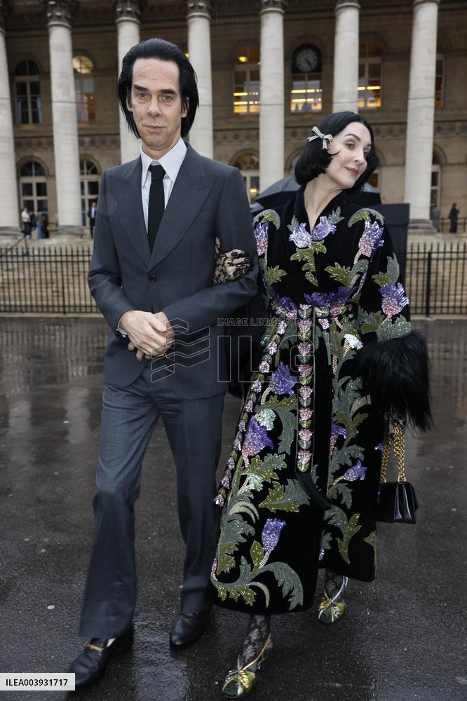 PFW - Valentino Arrivals