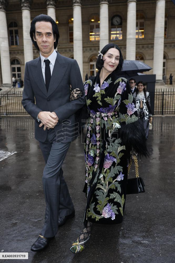 PFW - Valentino Arrivals