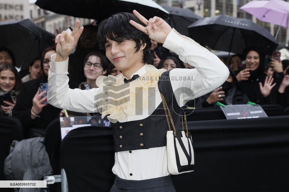 PFW - Valentino Arrivals