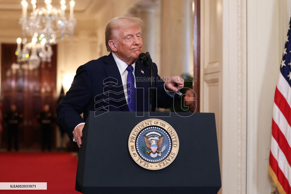 DC: President Trump Signs the Laken Riley Act in the East Room
