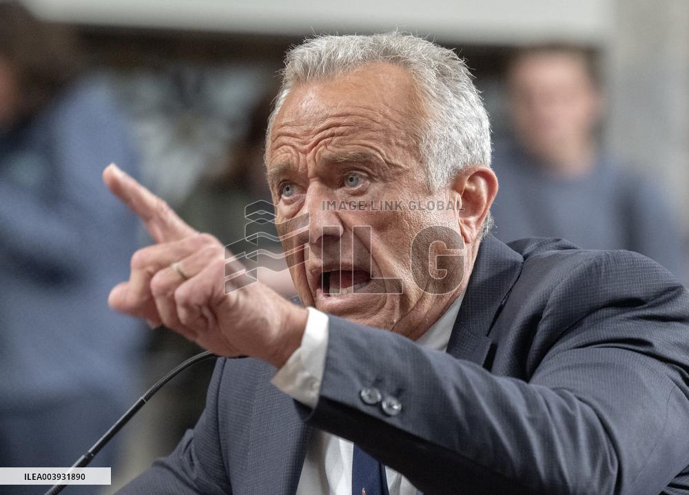 Robert F Kennedy, Jr Confirmation Hearing