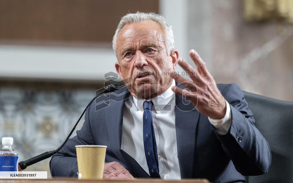 Robert F Kennedy, Jr Confirmation Hearing