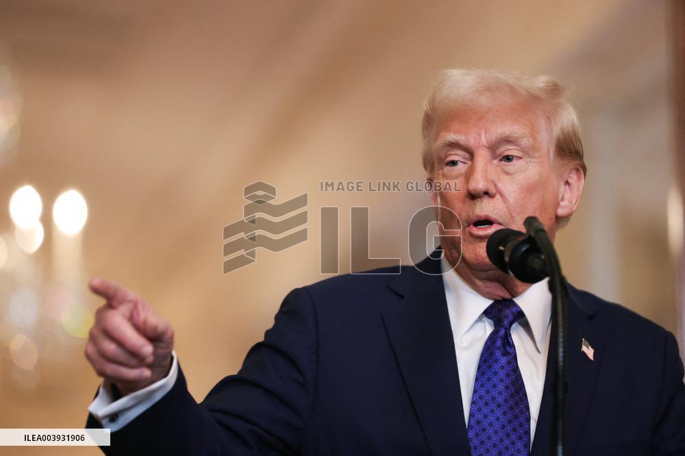 DC: President Trump Signs the Laken Riley Act in the East Room