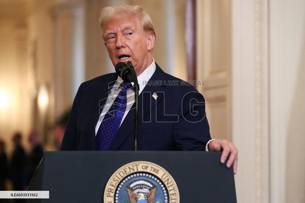DC: President Trump Signs the Laken Riley Act in the East Room