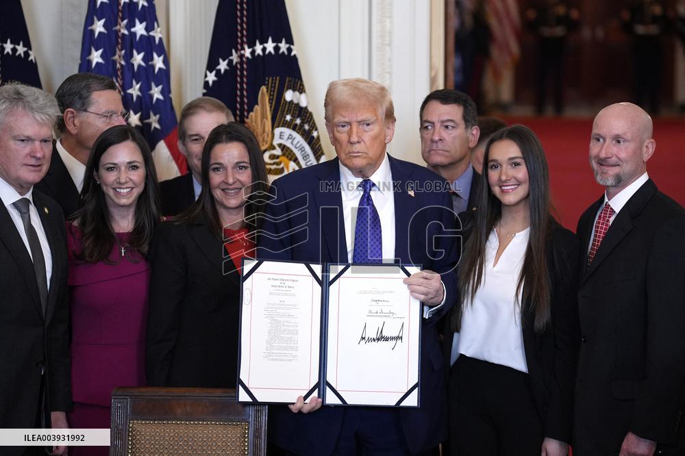 Donald Trump signs the Laken Riley Act - Washington