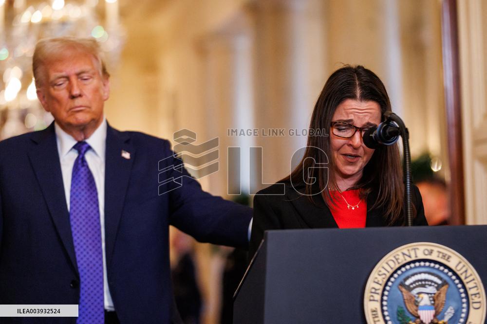 DC: President Trump Signs the Laken Riley Act in the East Room