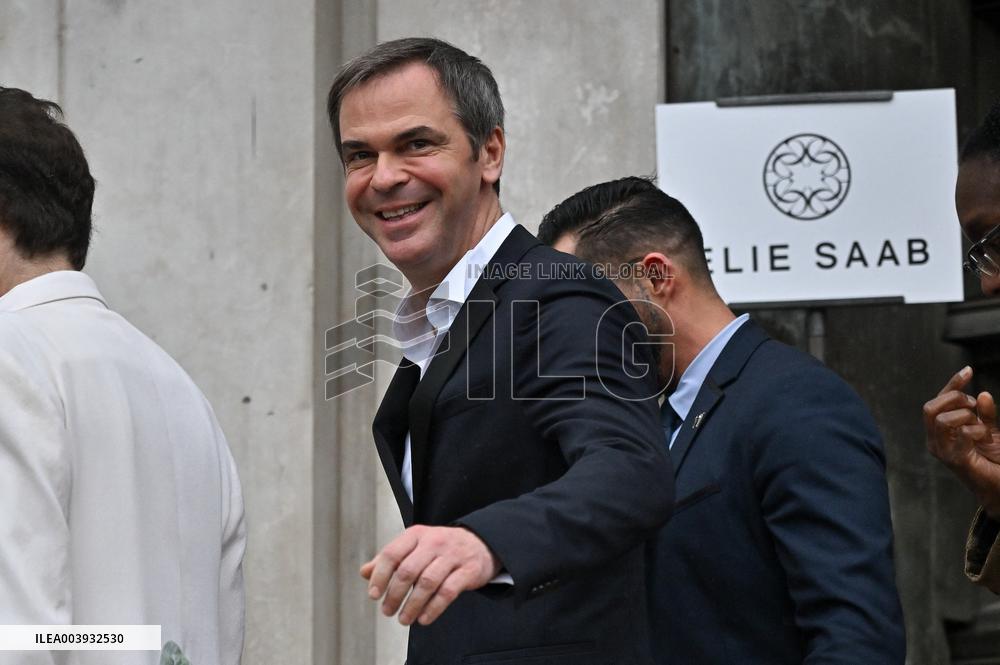 PFW Haute Couture Elie Saab Outside Arrivals JR