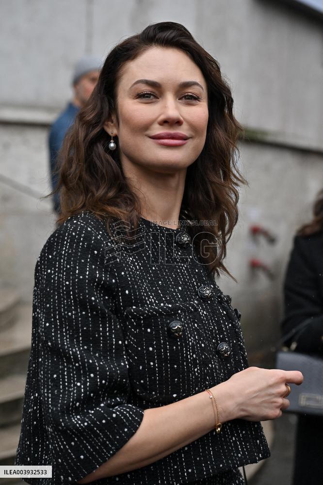 PFW Haute Couture Elie Saab Outside Arrivals JR