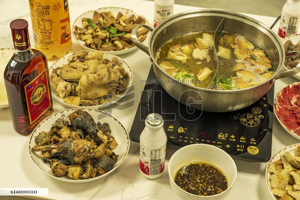 Dinners on Chinese Lunar New Year's Eve