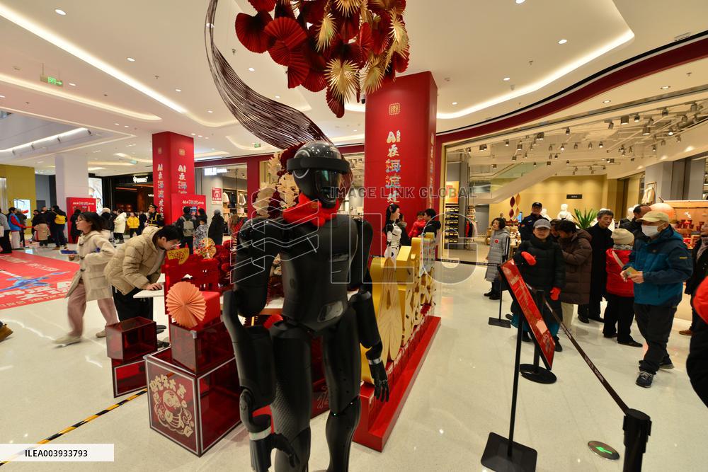 AI-themed Temple Fair in Beijing