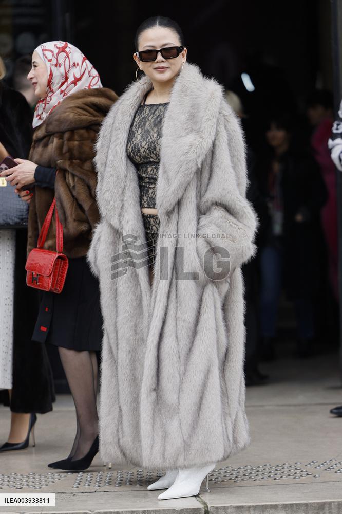 PFW - Elie Saab Arrivals