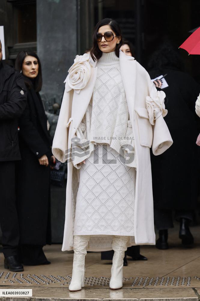 PFW - Elie Saab Arrivals