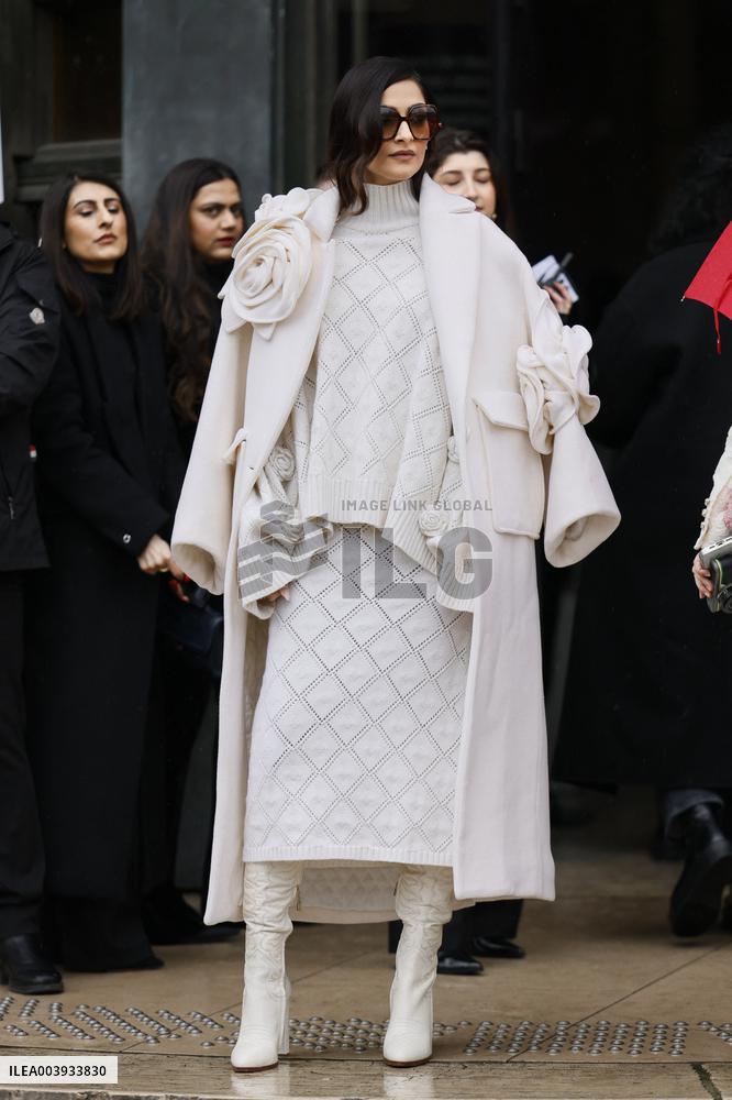 PFW - Elie Saab Arrivals