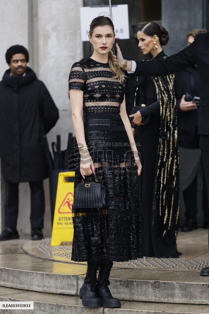 PFW - Elie Saab Arrivals