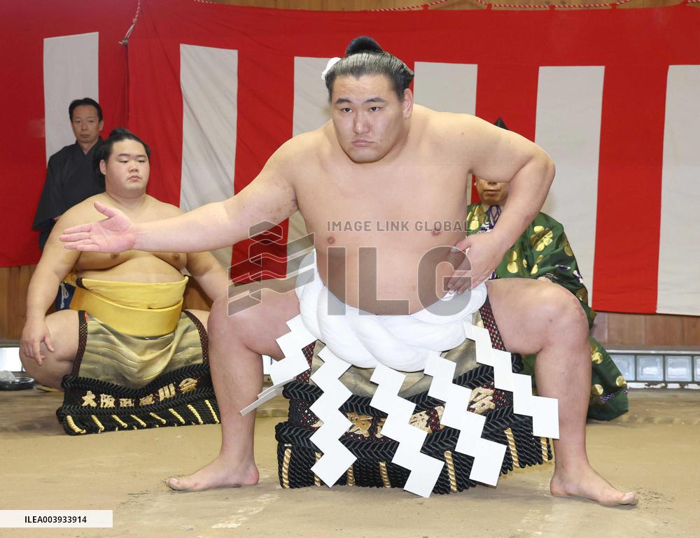 Sumo: New grand champion Hoshoryu