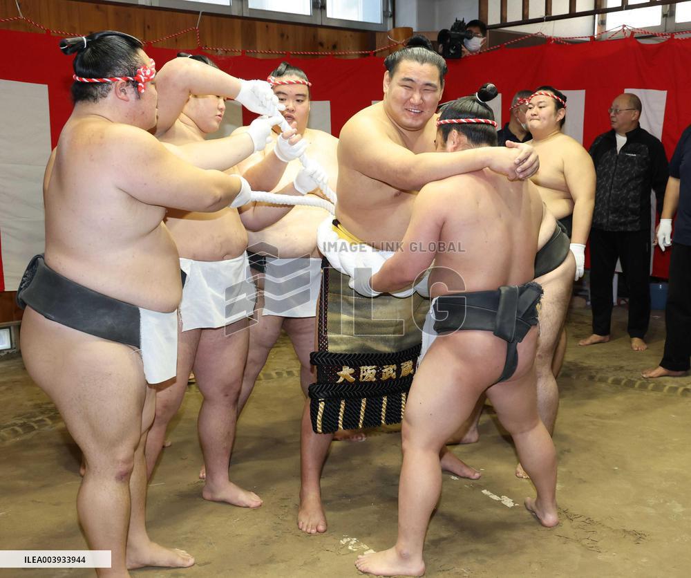 Sumo: New grand champion Hoshoryu
