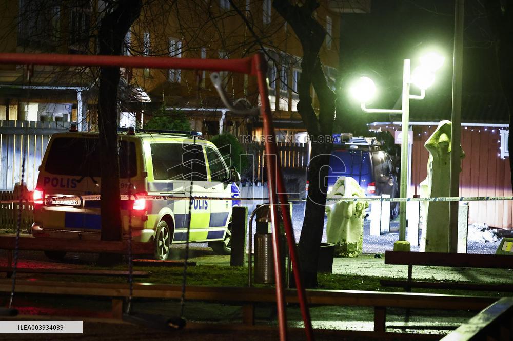 MAN SKJUTEN  SÖDERTÄLJE