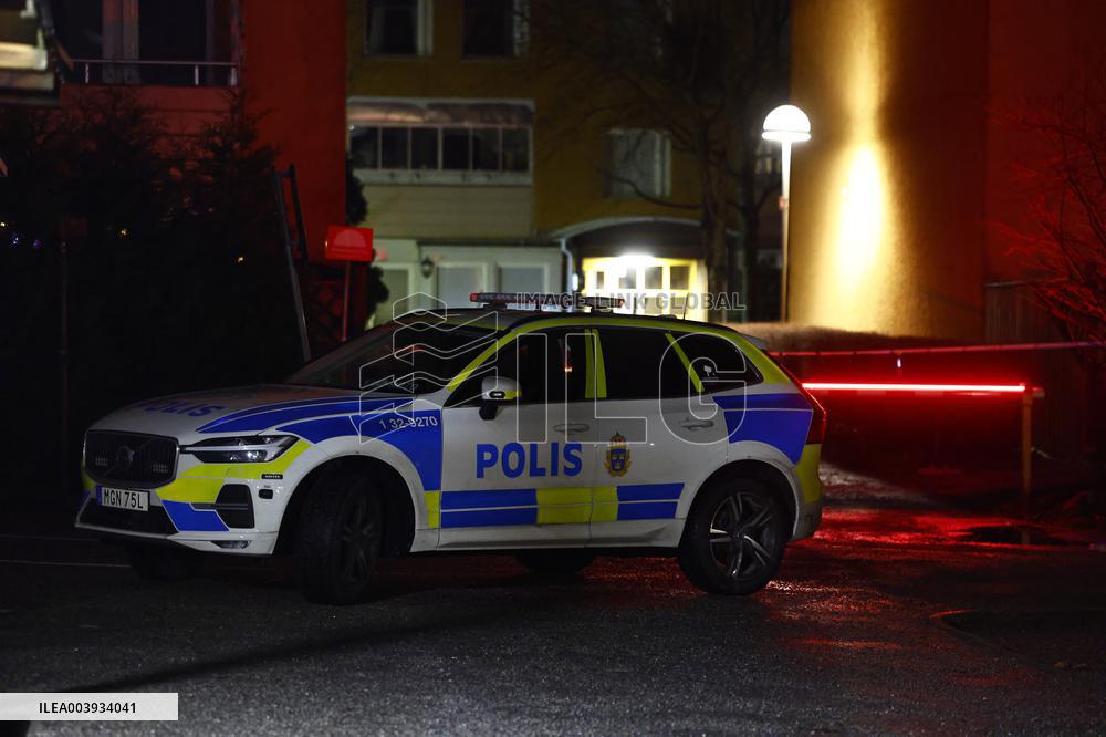 MAN SKJUTEN  SÖDERTÄLJE