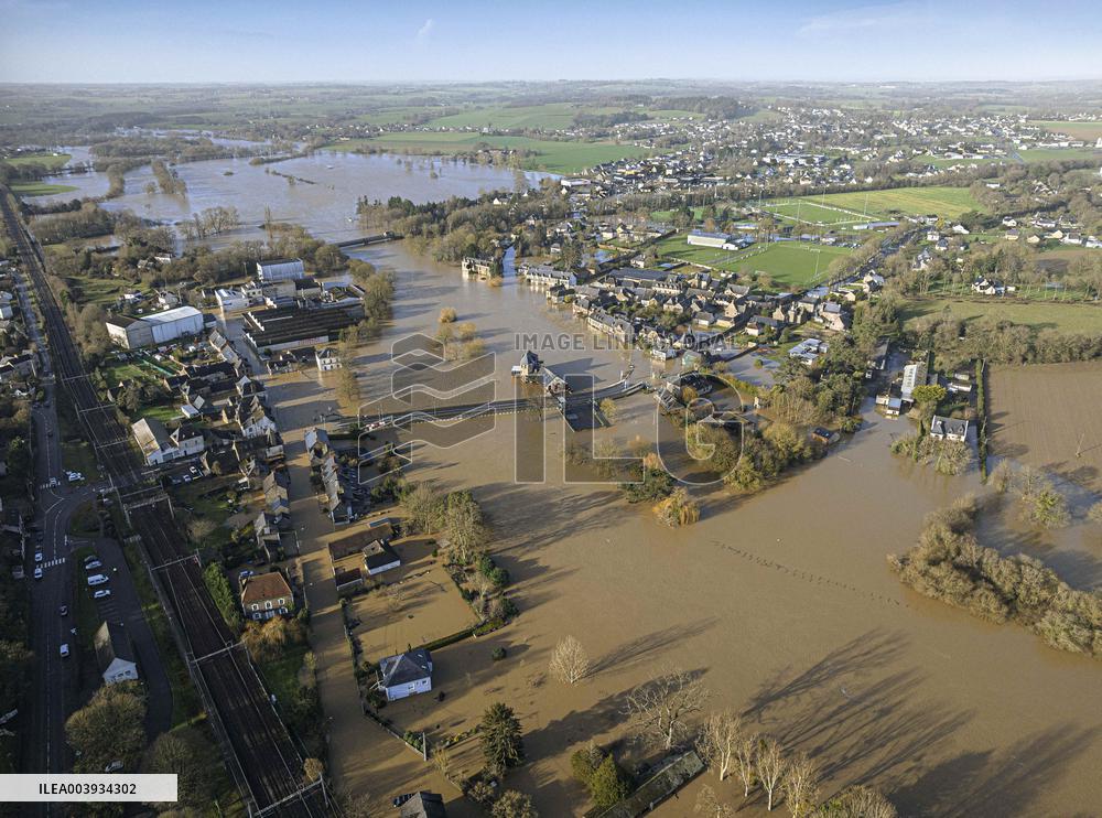 Ille Et Vilaine Hit By Historical Flooding