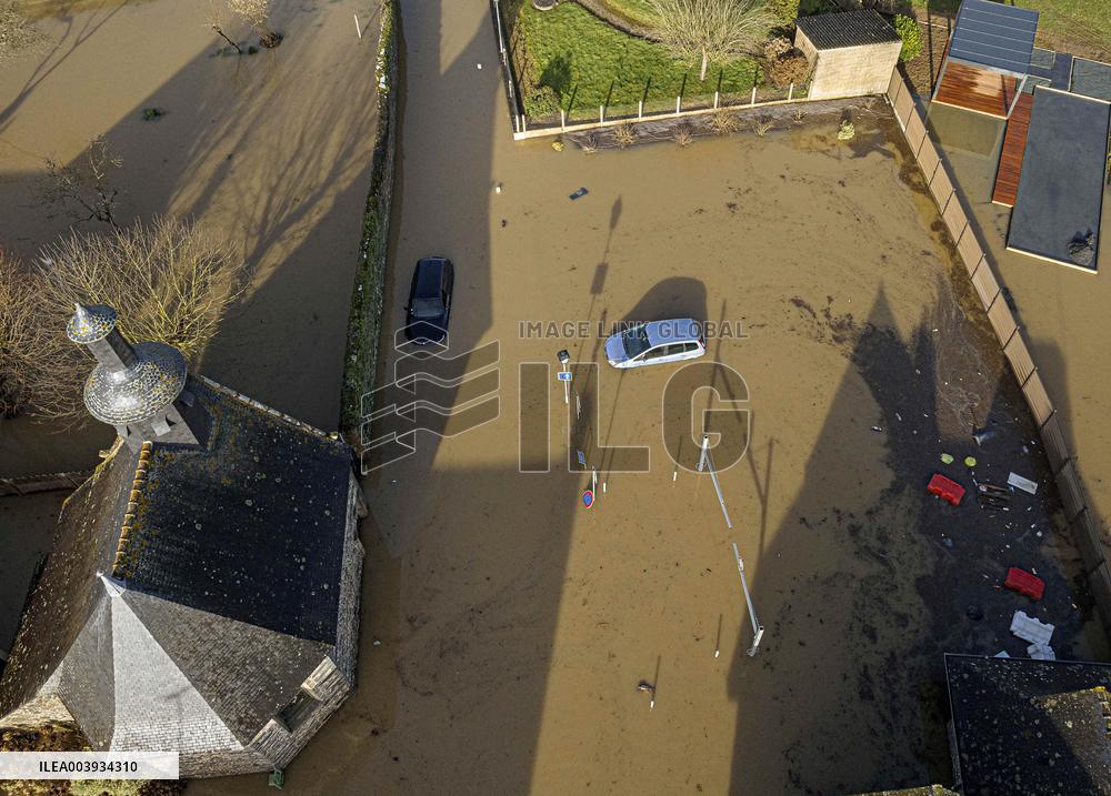 Ille Et Vilaine Hit By Historical Flooding