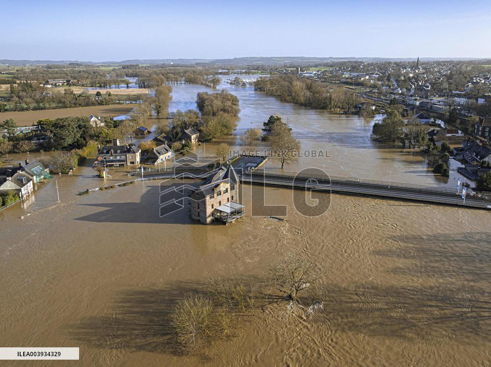 Ille Et Vilaine Hit By Historical Flooding