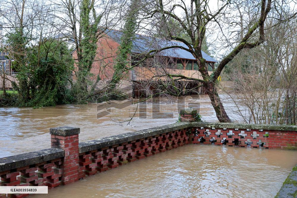 Ille Et Vilaine Hit By Historical Flooding