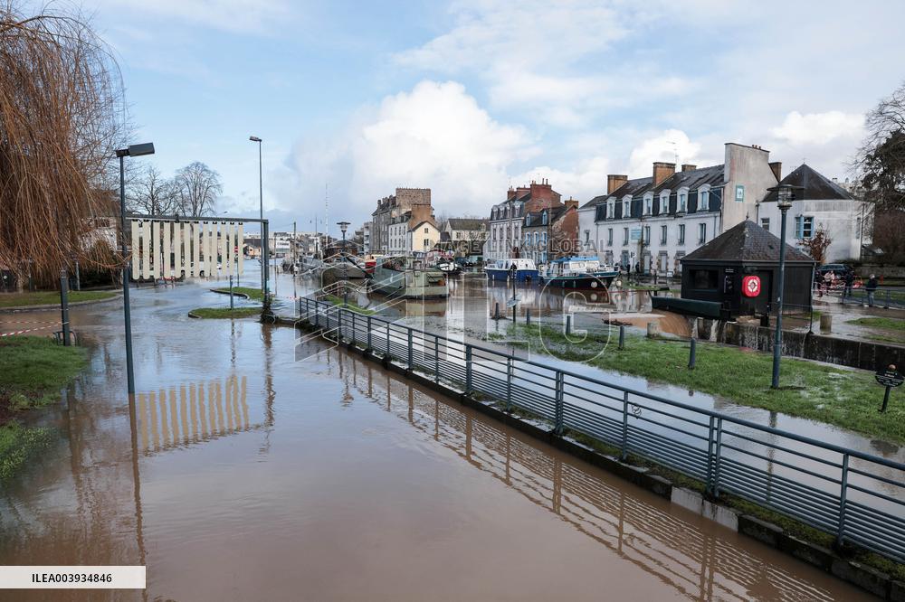 Ille Et Vilaine Hit By Historical Flooding