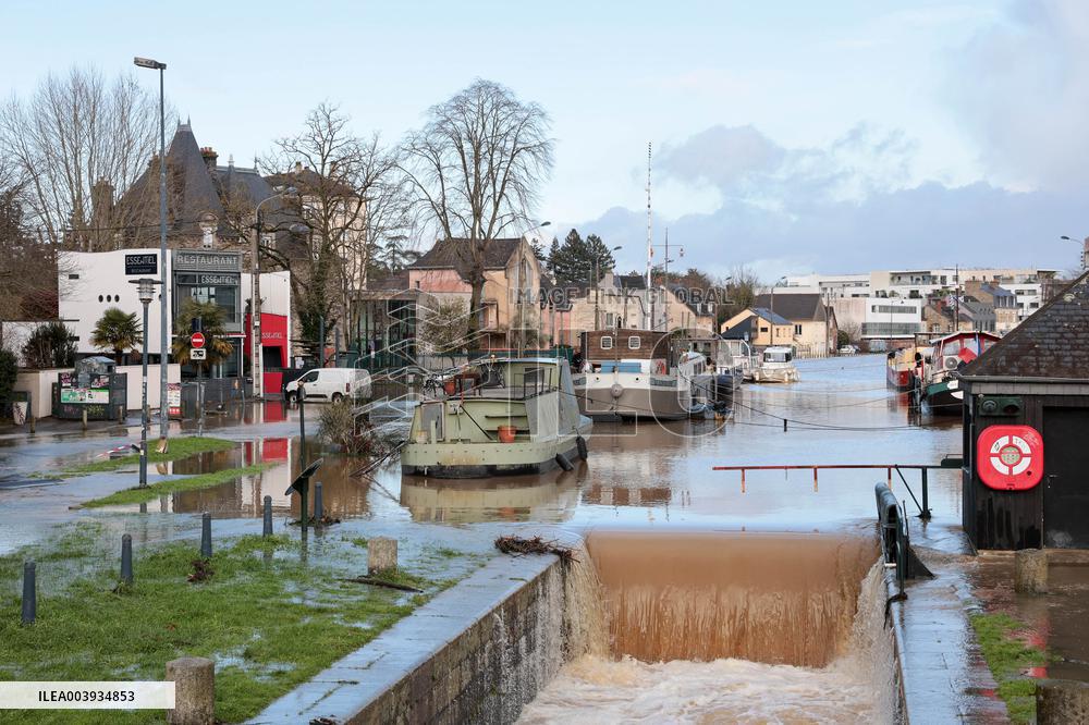 Ille Et Vilaine Hit By Historical Flooding