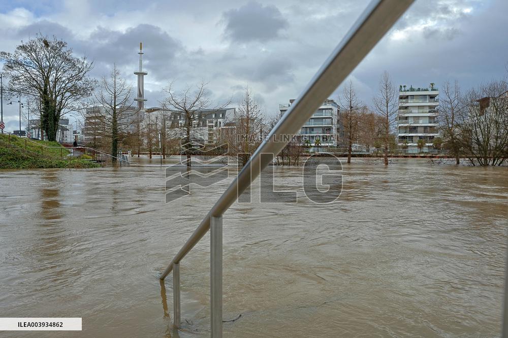 Ille Et Vilaine Hit By Historical Flooding