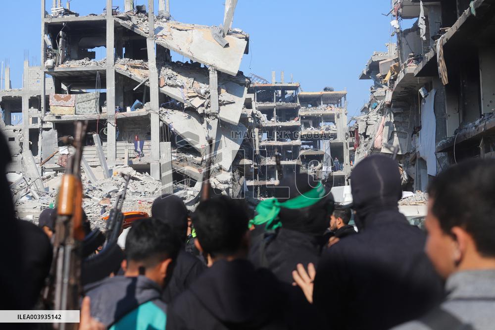 Israeli Soldier Agam Berger Released by Hamas - Gaza