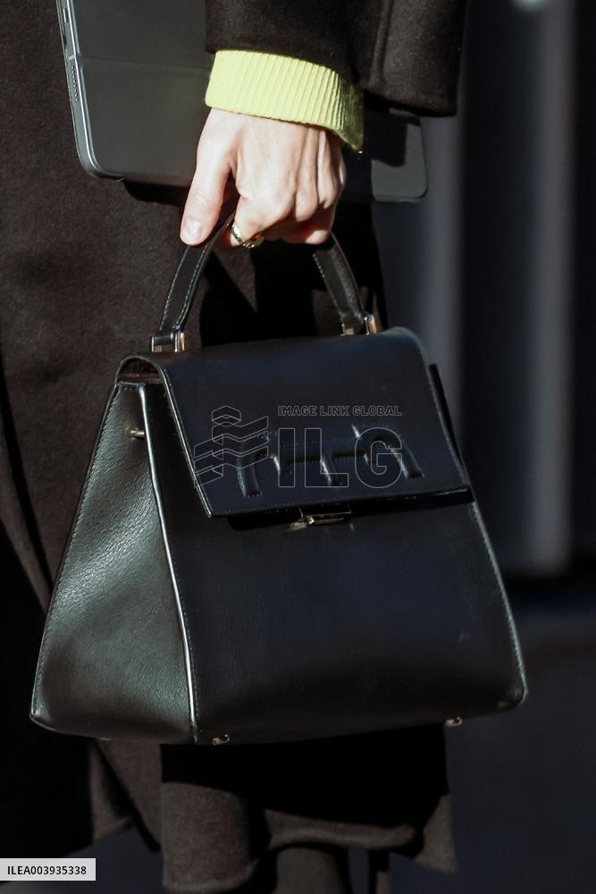 Queen Letizia During A Working Meeting - Madrid